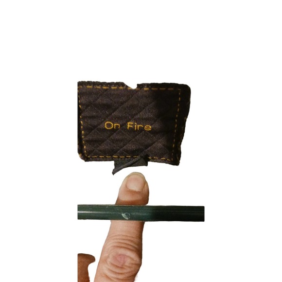 On Fire Denim Jacket sz.‎ XL - Picture 11 of 12